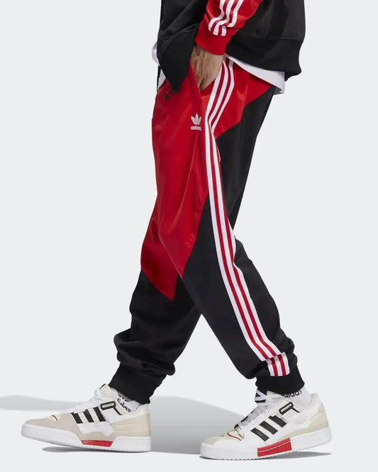 Adidas SST TRACK PANT RED_BLACK (HC2078) Men