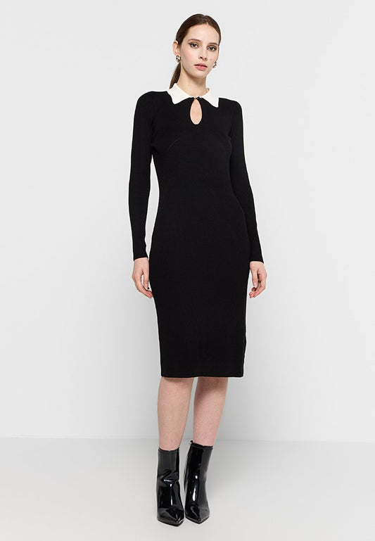KNIT POLO DRESS Women