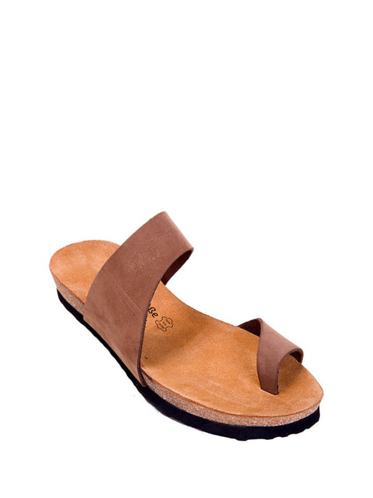 Comfortfusse Leather Flip Flops Sand Women