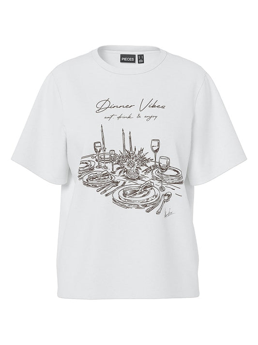Pieces Shirt White Women