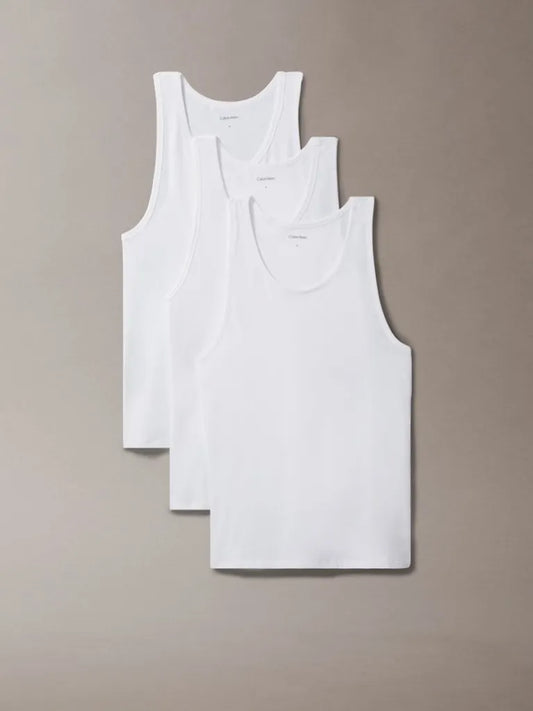 Calvin Klein Mens Tank Top LV00NB4184100 White