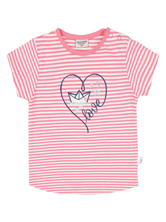 Salt and Pepper Shirt Pink Kids