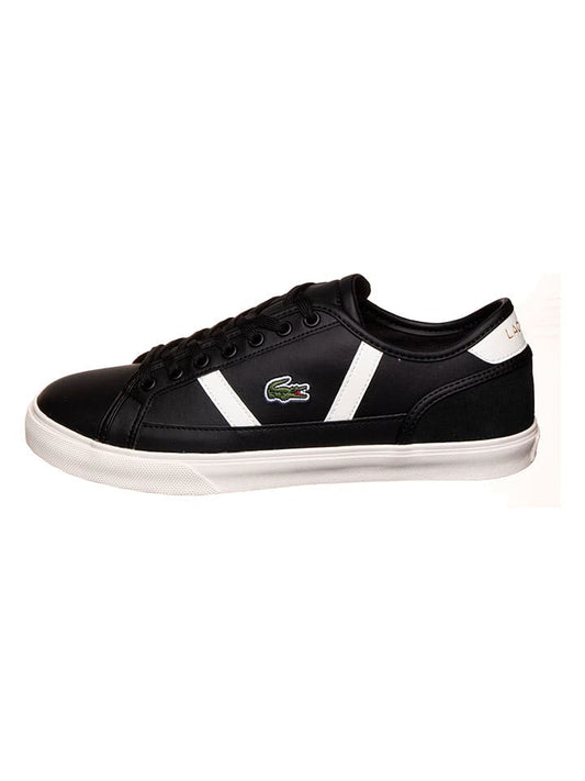 Lacoste Leather Sneaker Black / White Men