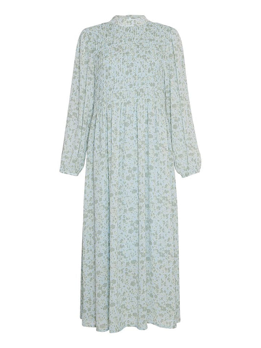 MOSS COPENHAGEN Dress "Jasia Rikkelie" Light Blue / Green Women