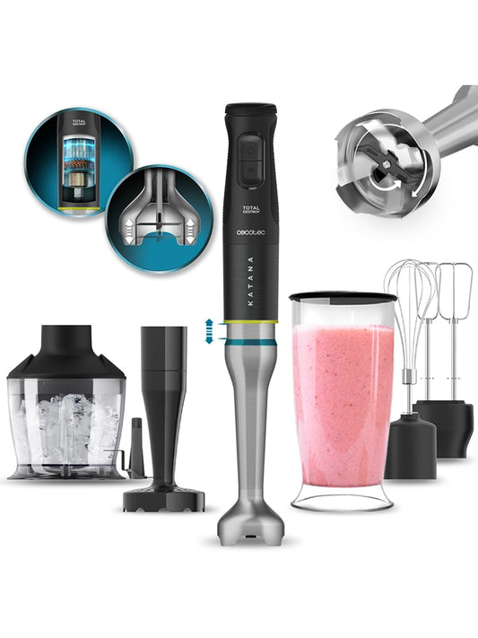 Cecotec Hand Blender "Total Destroy Smash B" Black Unisex