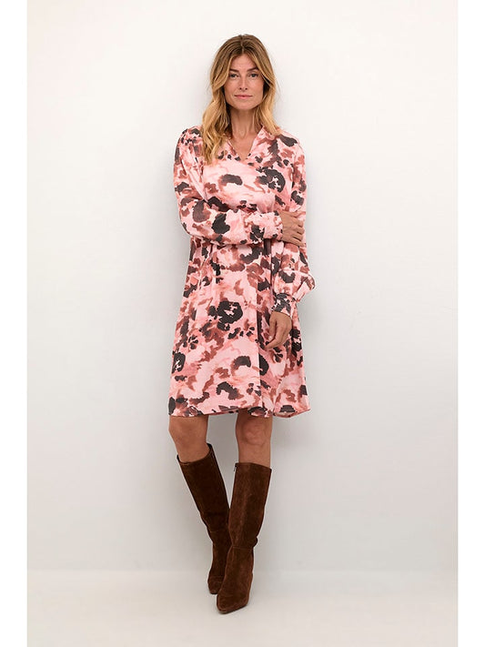 Cream Dress Pink Women