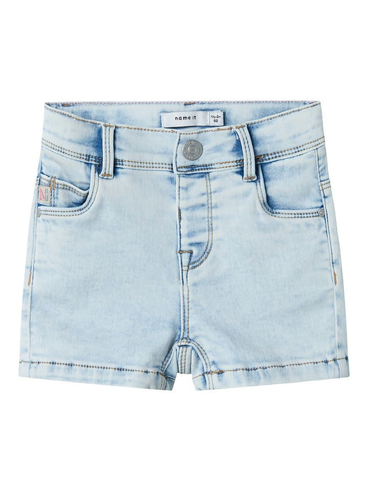 name it Denim Shorts - Slim fit Light Blue Kids