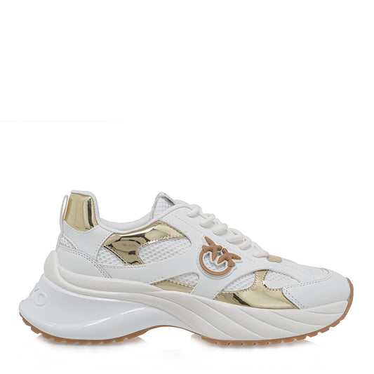 ARIEL 15 - SNEAKER SPREADING/MESH/MIRROR WHITE/PLATINUM Women