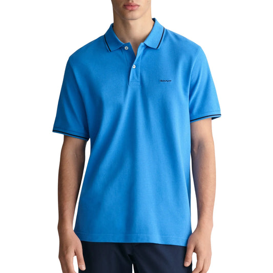 Gant Tipping SS Pique Rugger Polo shirt (2062034-407) Men