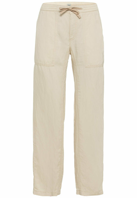 camel active Tencel® Worker Trousers Loose Fit Beige (CA521A00M-B11) Women