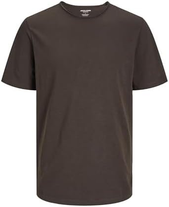 Jack & Jones Essentials JJEBASHER TEE O-NECK SS NOOS Mulch (12182498-Mulch) Men