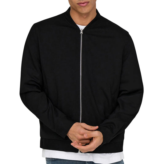 Only & Sons Mark Bomber Jacket (22033691-BLACK) Men