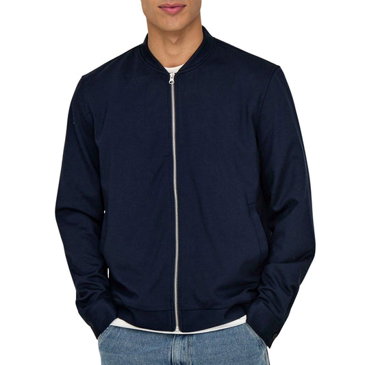 Only & Sons Mark Bomber Jacket (22033691-NIGHTSKY) Men