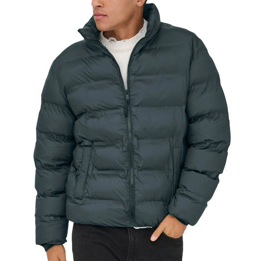 Only & Sons Union Seamless Life Puffer Jacket (22034834-BLACK) Men