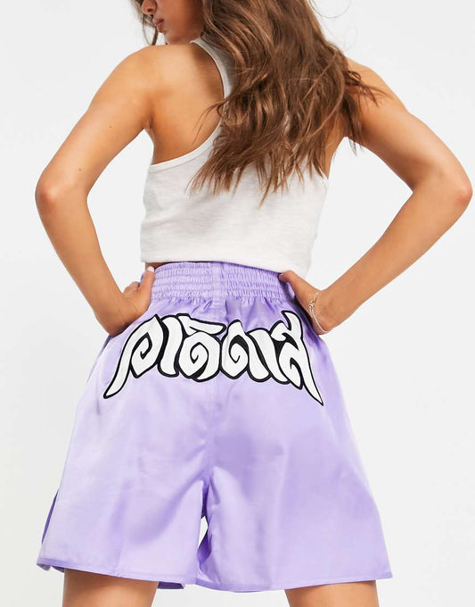 Adidas BOXING SHORT PURPLE (H59029) Women