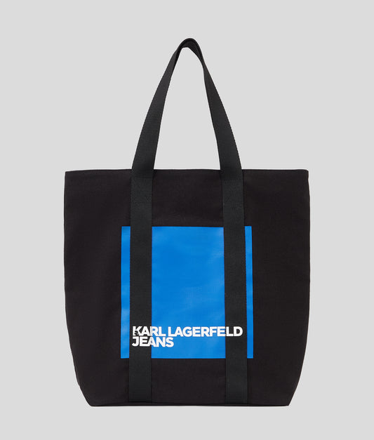 Karl Lagerfeld Ns Canvas Tote Black (246J3092101) Women