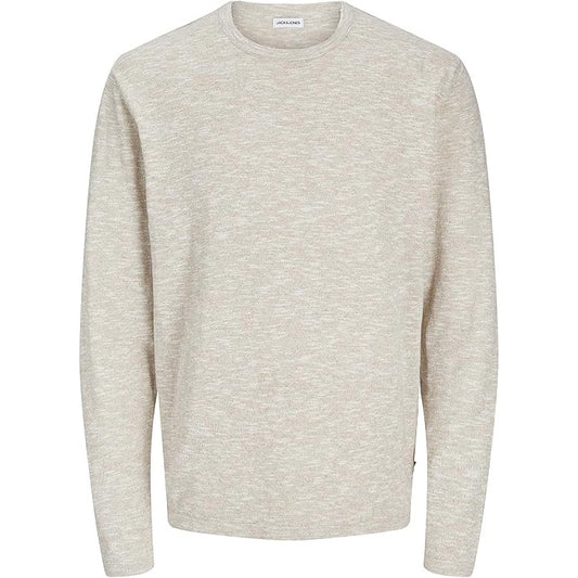 Jack & Jones Essentials JJESUMMER KNIT CREW NECK SN Crockery (12269631-Crockery) Men