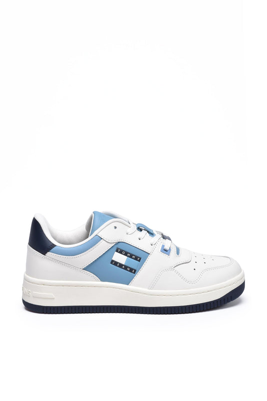 TOMMY JEANS sneakers WHITE/SKY BLUE (259066-1332) Men