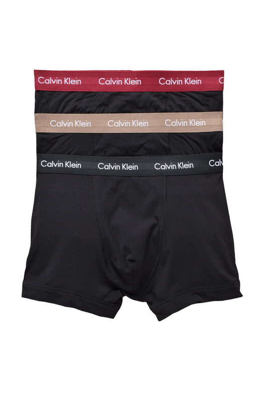 CALVIN KLEIN 3-piece boxer set BLACK/BORDEAUX (257783-1114) Men