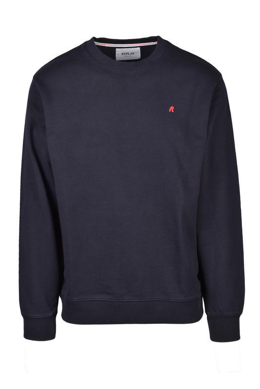 REPLAY sweatshirt MIDNIGHT BLUE (259567-1148) Men