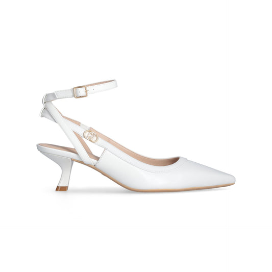 GEMY 02 - SLING BACK SHINY NAPPA WH Women
