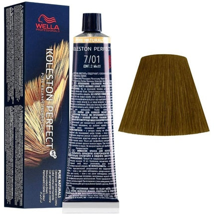 Wella Professionals 7/01 Koleston Perfect ME+ Hair Coloring 60ml