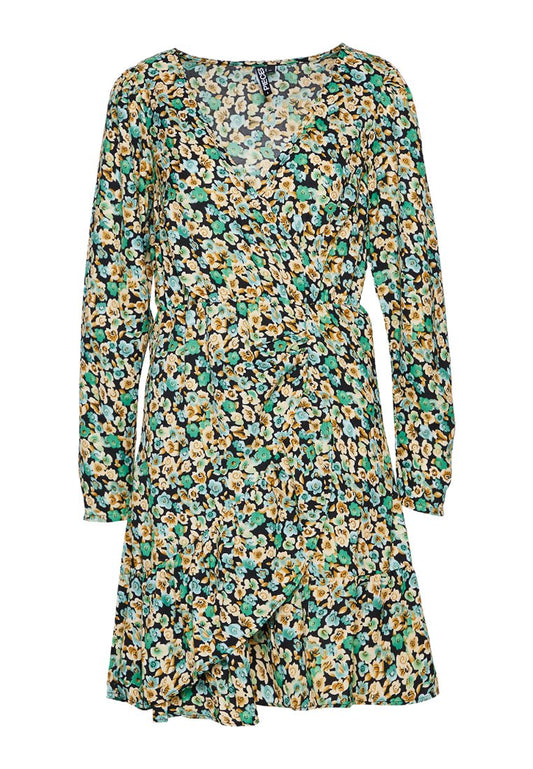 PCGIULIANA LS FAKE WRAP DRESS AR KAC Women