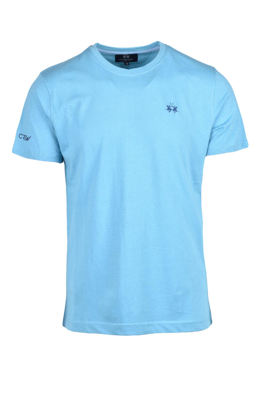 LA MARTINA* t-shirt sky blue (264637-1057) Men
