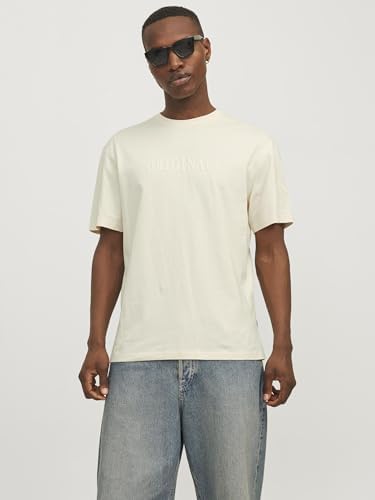 Jack & Jones Originals JORFREDERIKSBERG TEE SS CREW NECK NOOS Antique White (12262494-Antique White) Men