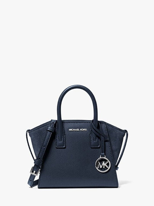 Michael Kors XS SATCHEL XBODY NAVY Shoulder Bag Women