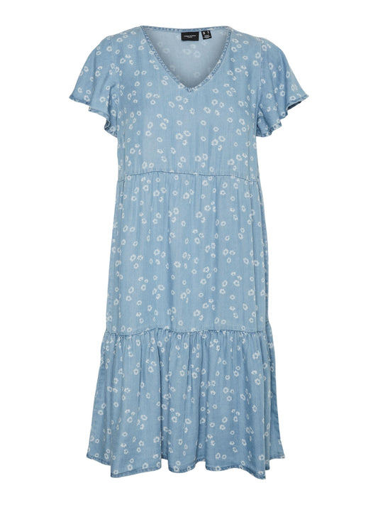 Vero Moda VMHARPER SS LAYER SHORT DRESS (9267090) Women