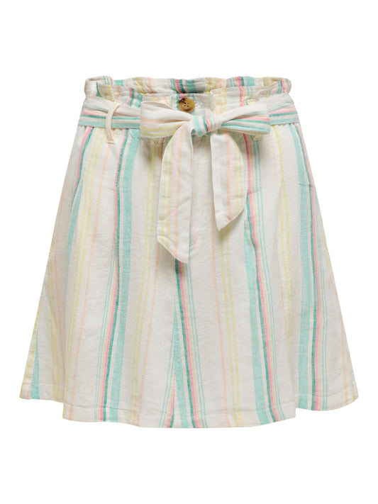 Only ONLOHIO HW PB STRIPE SKATER SKIRT PNT (8055647) Women