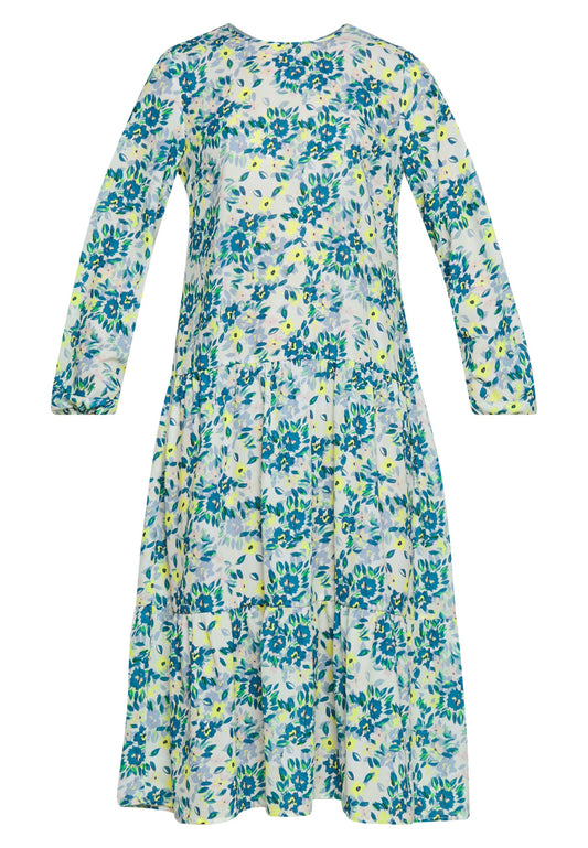 NA-KD ruffle chiffon dress (NAA21C0AI-E11) Women