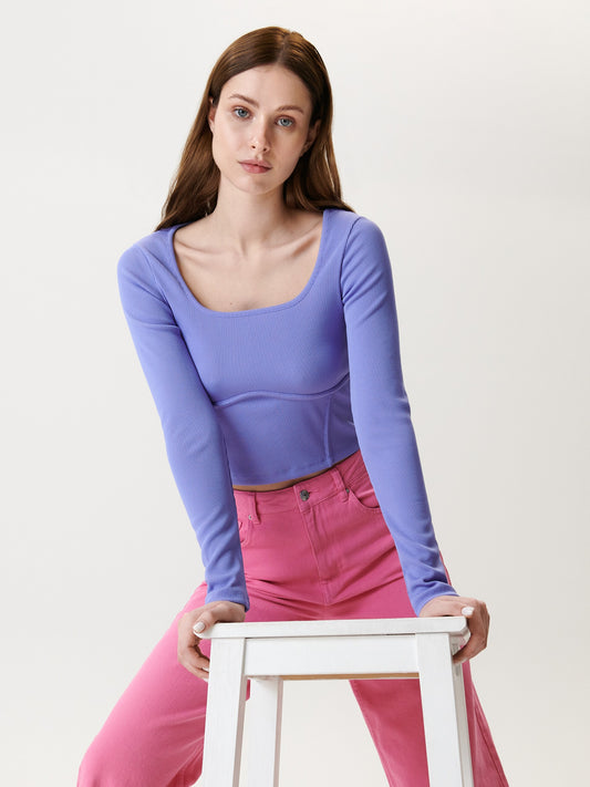 Sinsay Women tops (7726J-04X Purple)