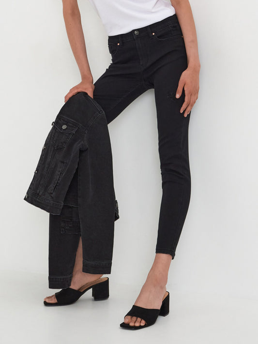 Sinsay Jeans (1155F-99J_BLACK) Women