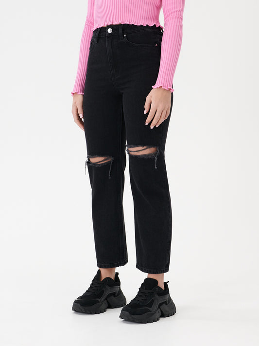 Sinsay Jeans (6115J-99J_BLACK) Women