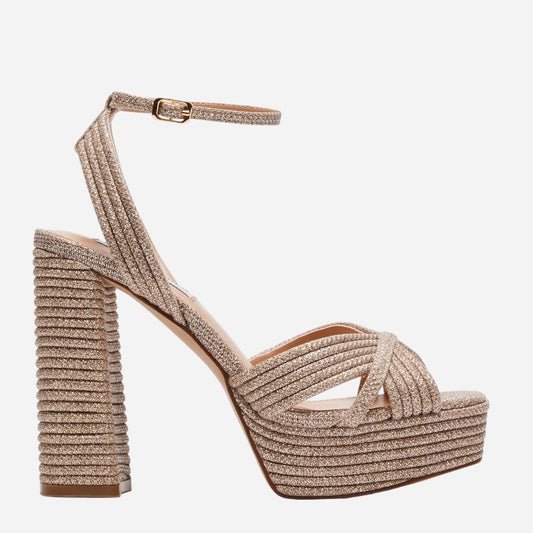 Steve Madden Women women's sandals (SM11002977_Golden)