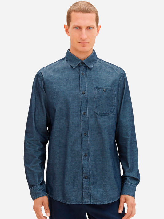 Tom Tailor Men shirts (L1038779040_Blue)