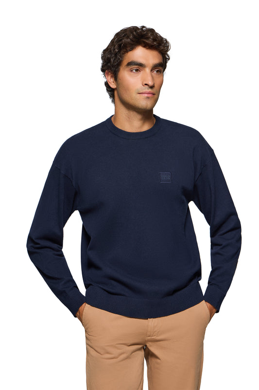 KEITH U NECK NAVY (44005) Men