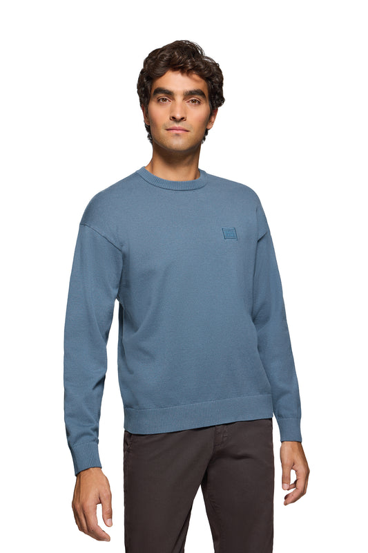 KEITH U NECK DENIM_BLUE (44007) Men