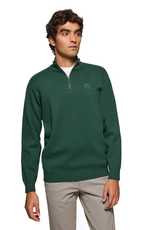 KODA STRONG ZIPPER NECK BOTTLE_GREEN (44021) Men