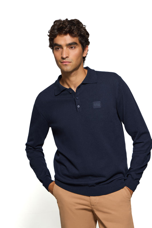 KALEO POLO NECK NAVY (44022) Men