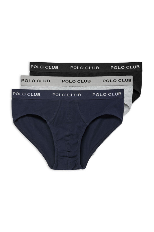 PACK - 3 SLIPS UNDERPANTS PC [B-G-N] MULTICOLOR (44038) Men