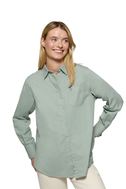 SIMONA SHIRT LIGHT_GREEN (44218) Women
