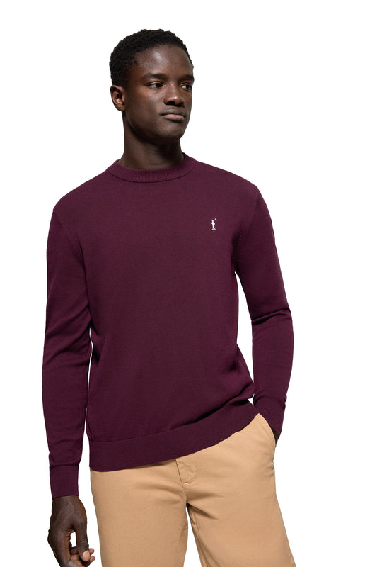 RIGBY GO U NECK PLUM (44237) Men