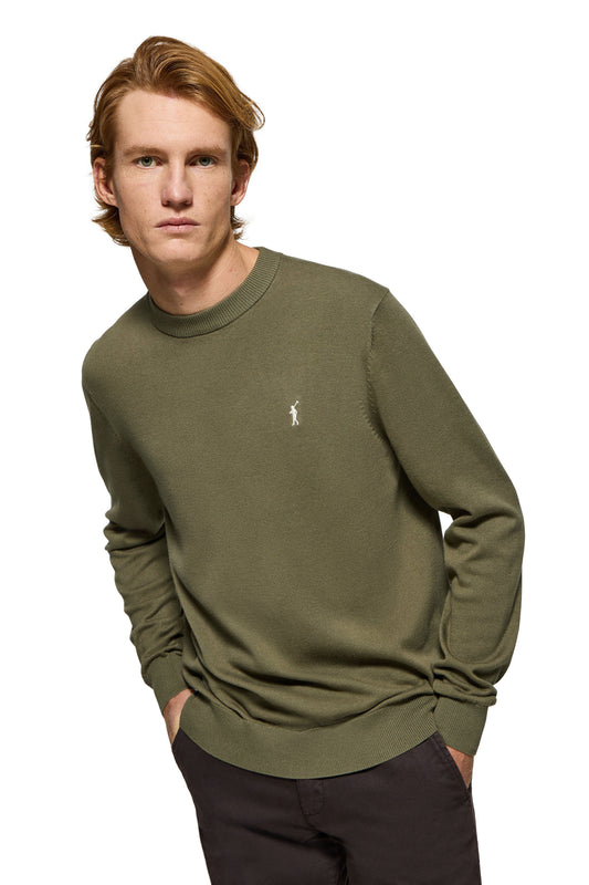 RIGBY GO U NECK MILITARY_GREEN (44241) Men