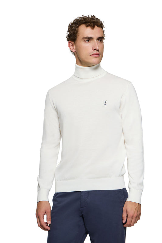 RIGBY GO TURTLE NECK ECRU (44268) Men