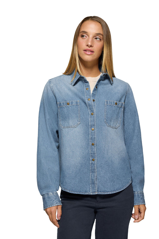 LABEL PC W DENIM SHIRT DENIM (44419) Women