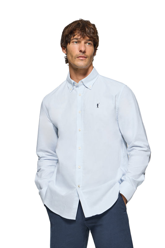 RIGBY GO REGULAR OXFORD SKY_BLUE (44434) Men