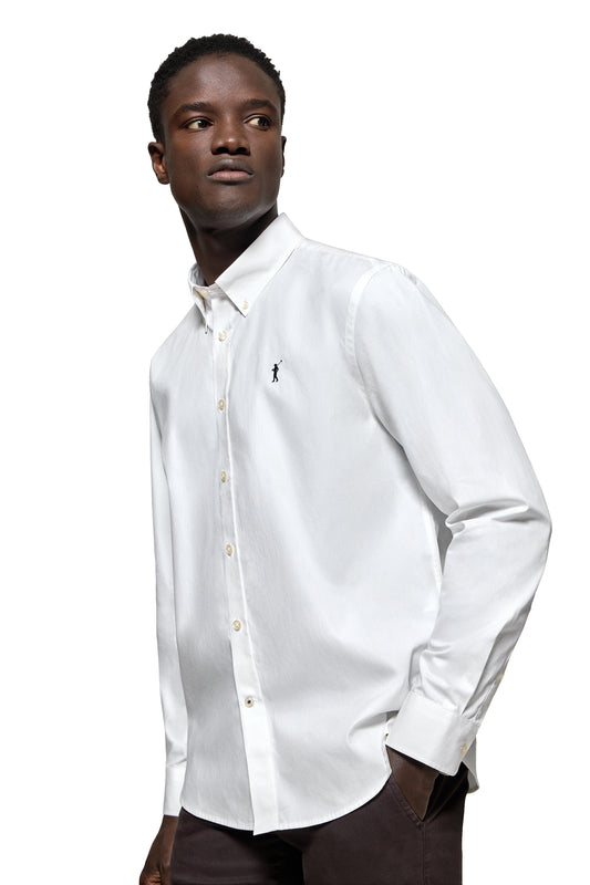 RIGBY GO REGULAR POPLIN WHITE (44439) Men